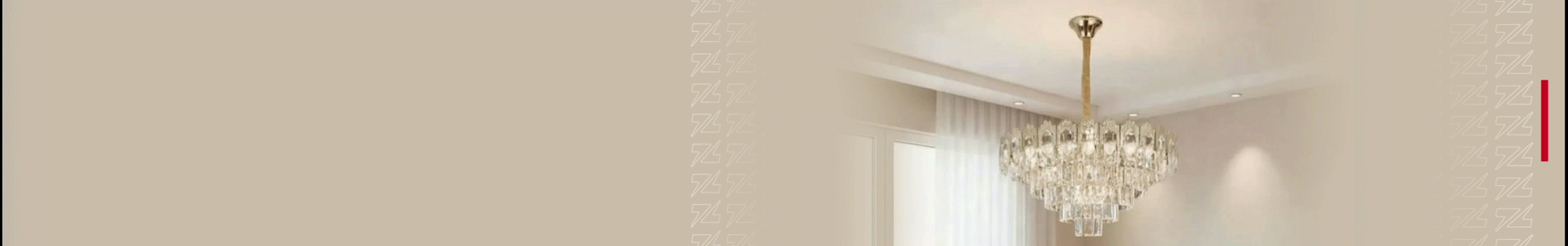 ثريات ليد علاقي مودرن فاخرة وعصرية