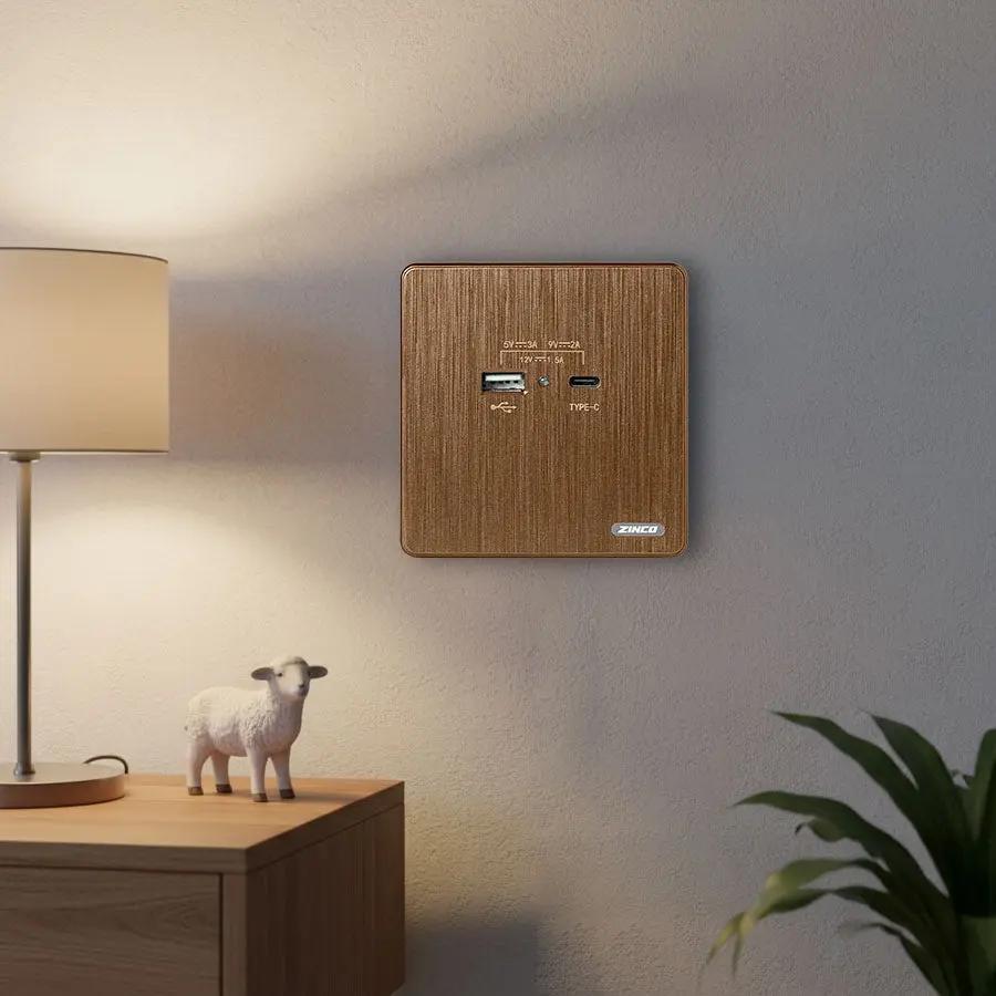 فيش مجوز بني ZINCO/CF-Z4/USB+TY 15%