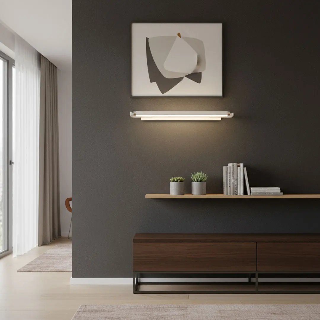 لمبة مرايا LED جدارية زينكو ZINSA 24 وات- 3 ألوان إضاءة Zinco