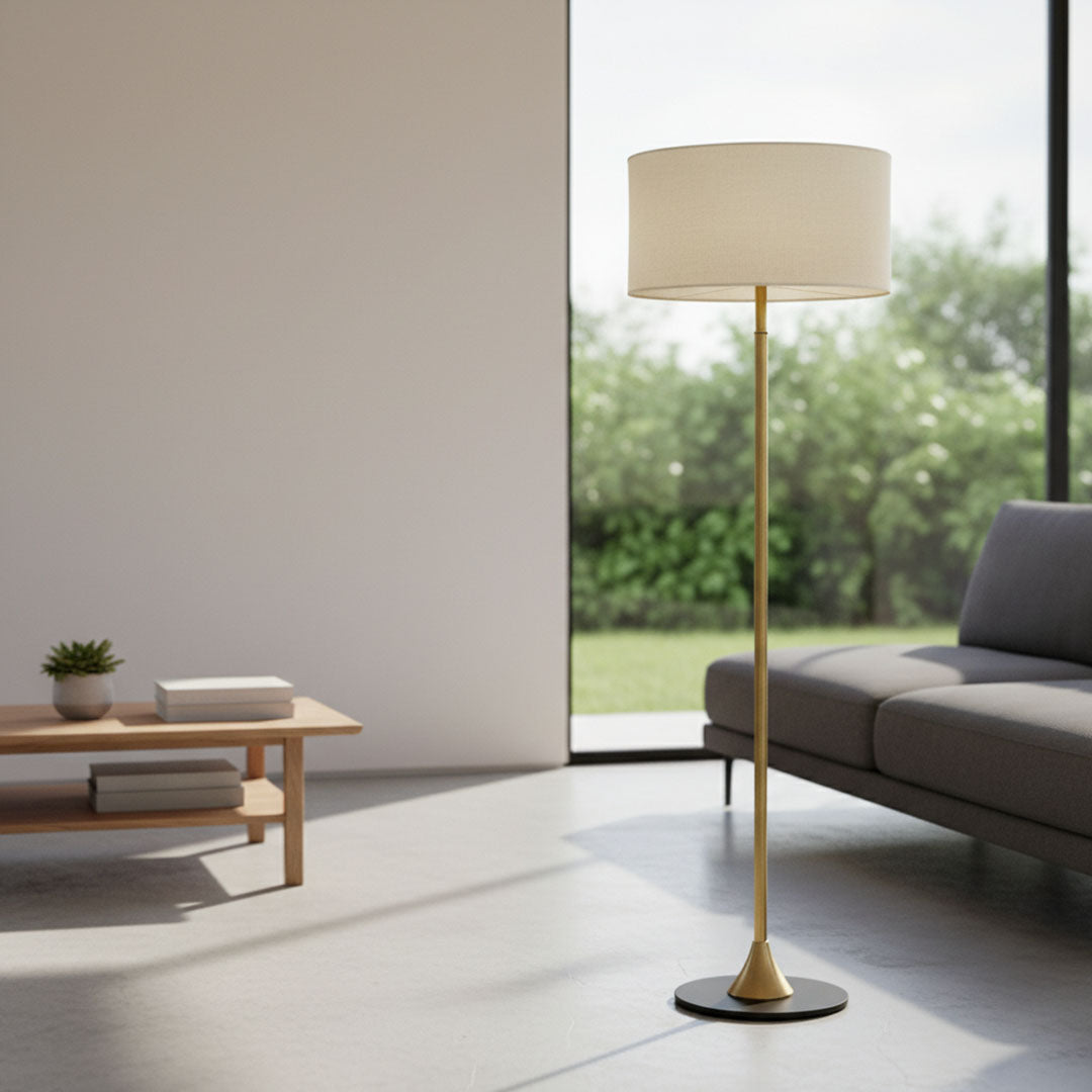 أباجورة ديكورية فاخرة ZINSA - إضاءة طاولة جانبية عصرية E27