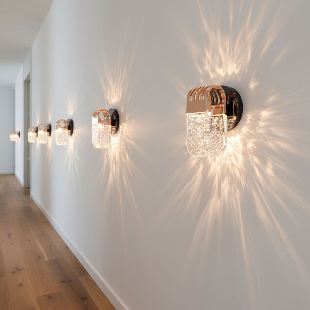 ابليك جداري ذهبي ZINSA 7 وات – إضاءة دافئة بتصميم عصري