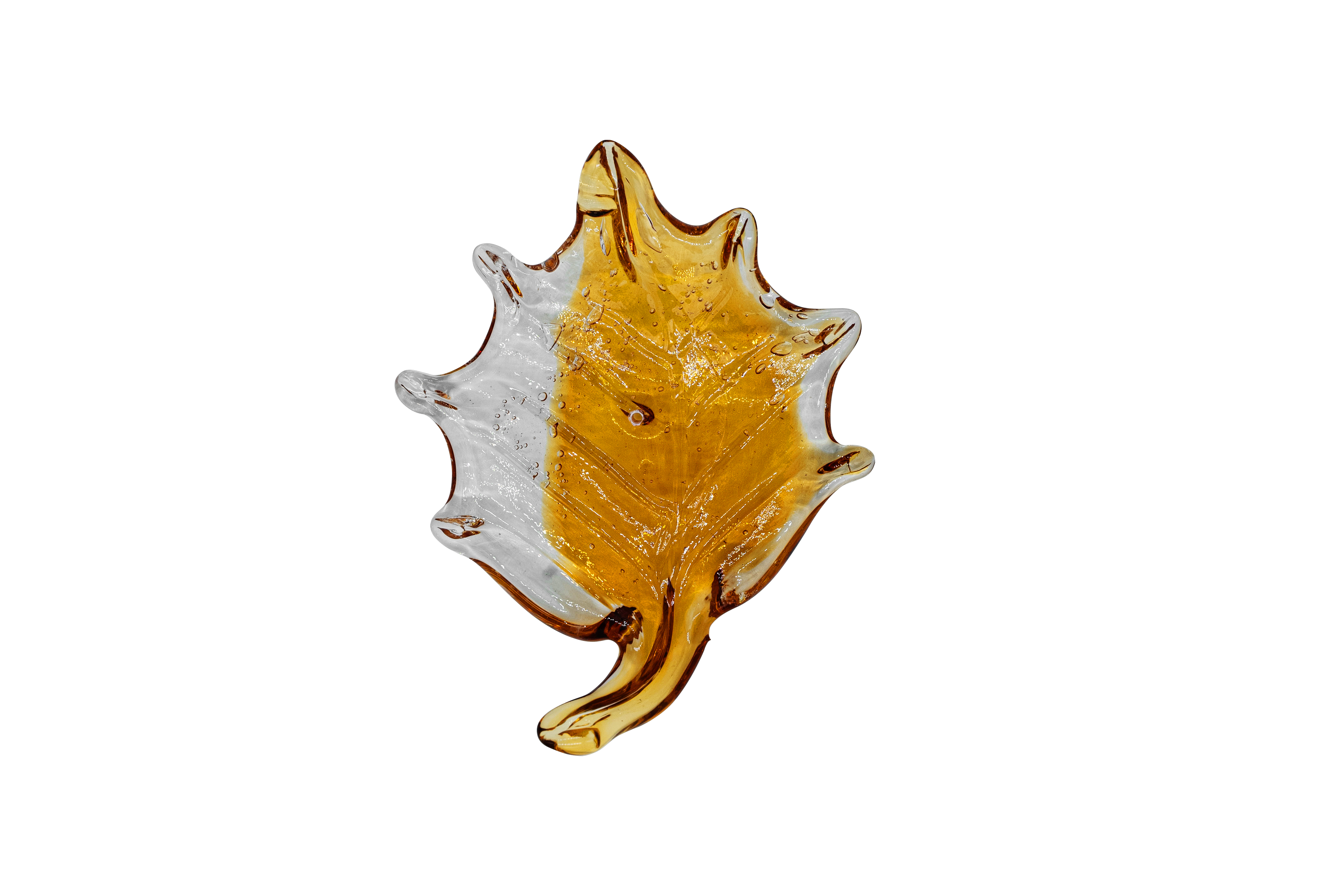 قطعة زجاجية لتصميم المعلقات ZINCO/XQ-A003/Amber+bubble - Zinco