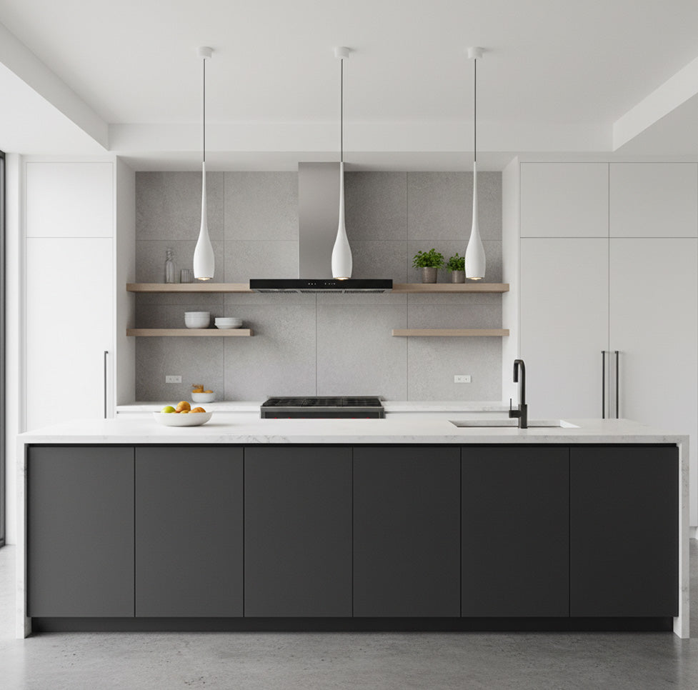 ZINSA 349-1 WH - 5W White LED Pendant Chandelier