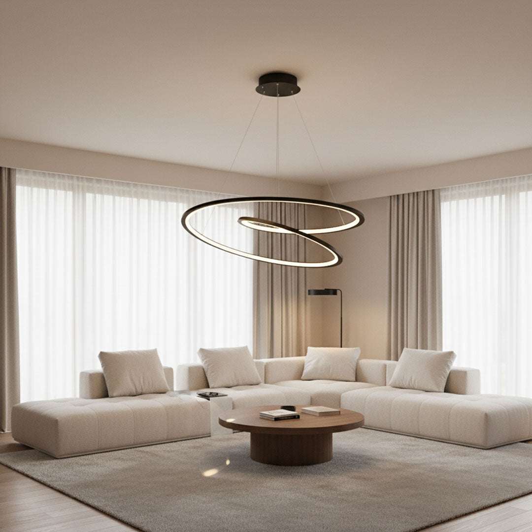 ثريا علاقي LED 30 واط ZINSA - تفاصيل الإضاءة والتصميم