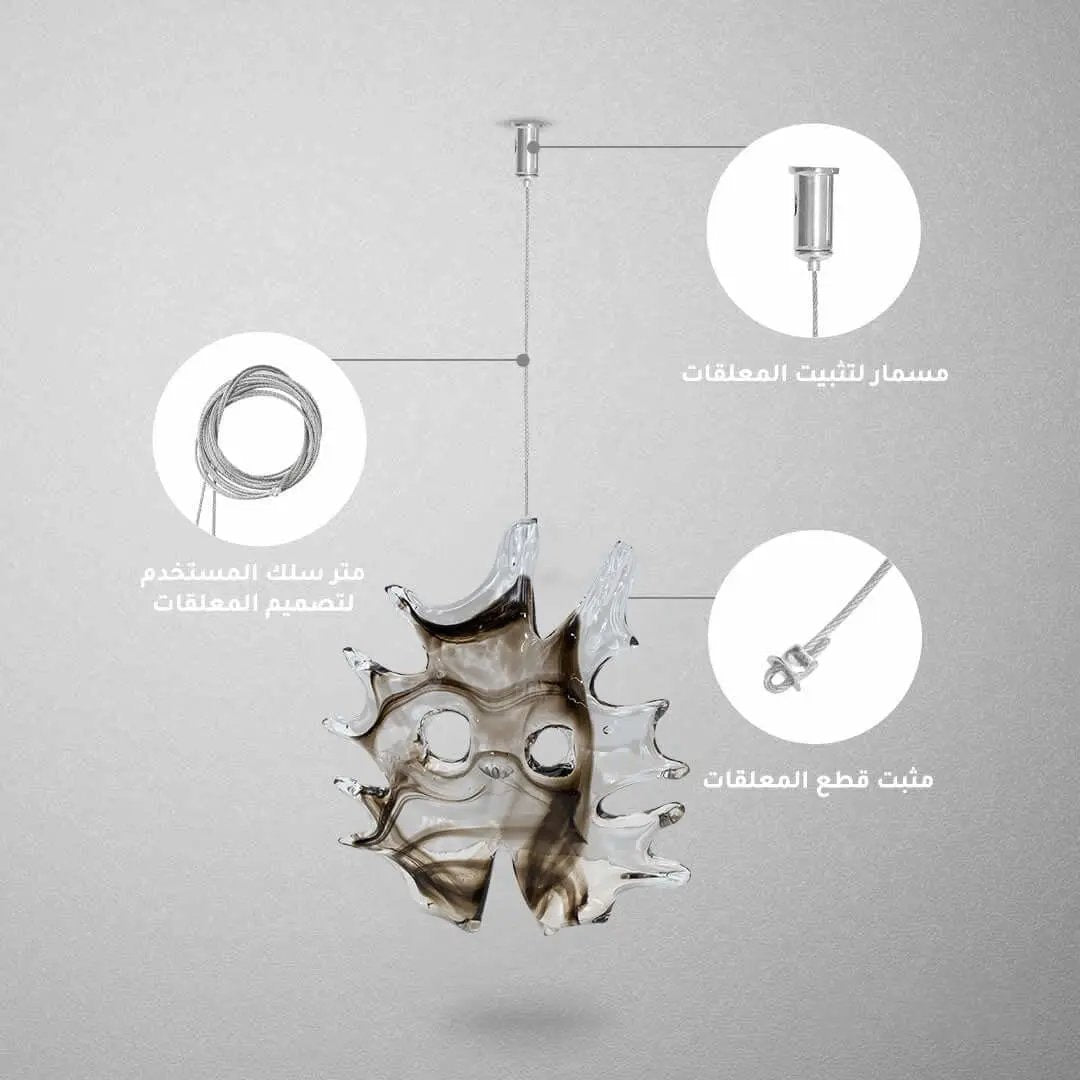 قطعة زجاجية لتصميم المعلقات ZINSA - Zinco