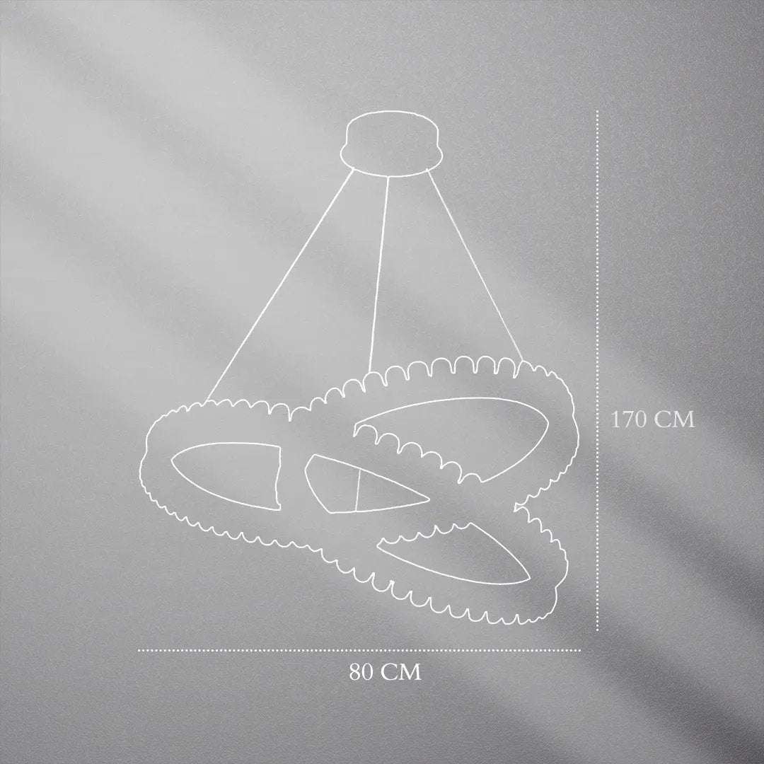 ثريا علاقي ليد 125 وات BOQATI - Zinco