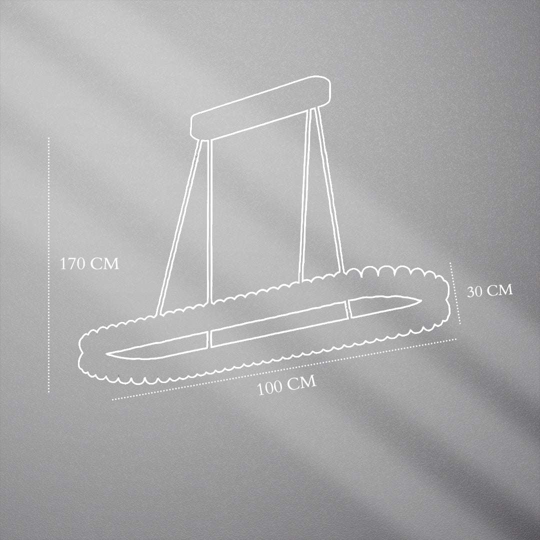 ثريا علاقي ليد BOQATI/YMT909-100X30/70W