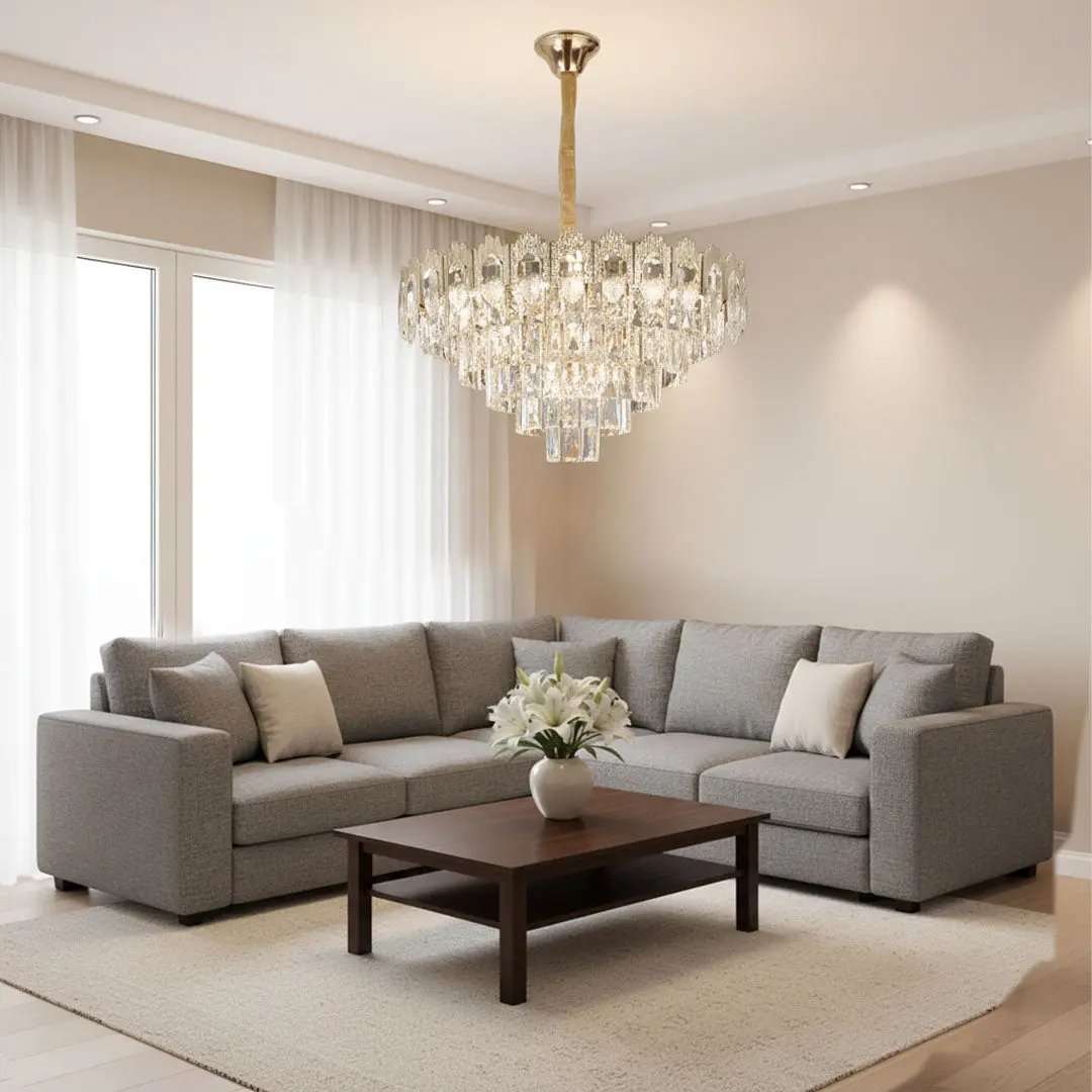 ثريا علاقي ذهبي كريستال   BOQATI - Zinco