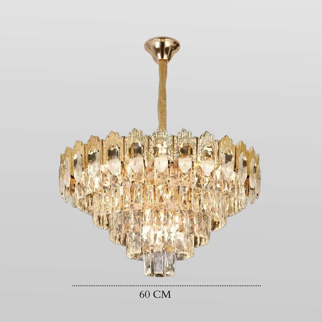 ثريا علاقي ذهبي كريستال   BOQATI - Zinco