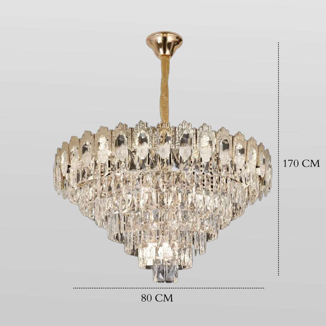 ثريا ليد علاقي مفردة/ZINSA/E27*1/GD+WH/7826