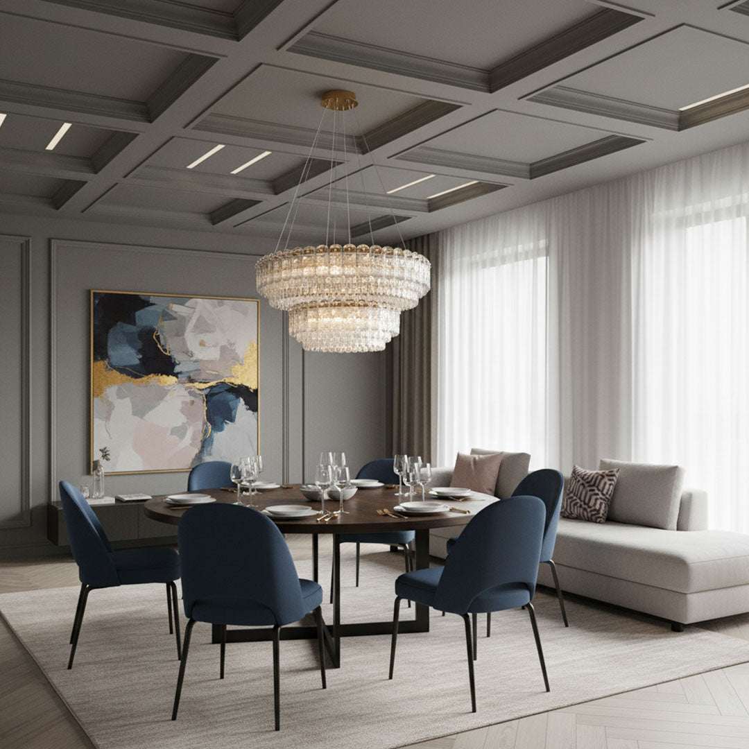 ثريا علاقي كريستال ليد BOQATI-800-500-100W