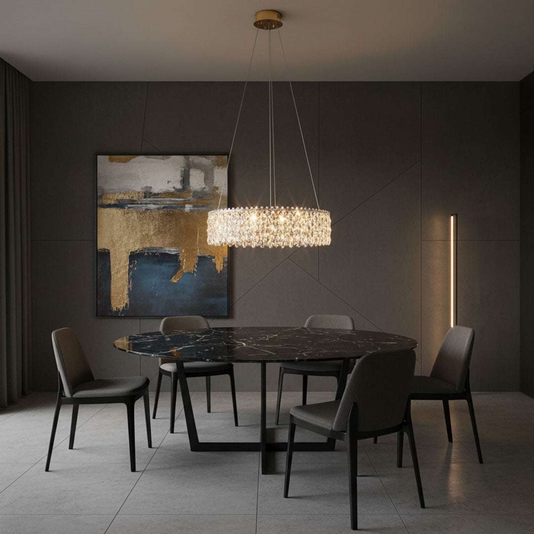 ثريا علاقي كريستال ليد  BOQATI-800-500-100W