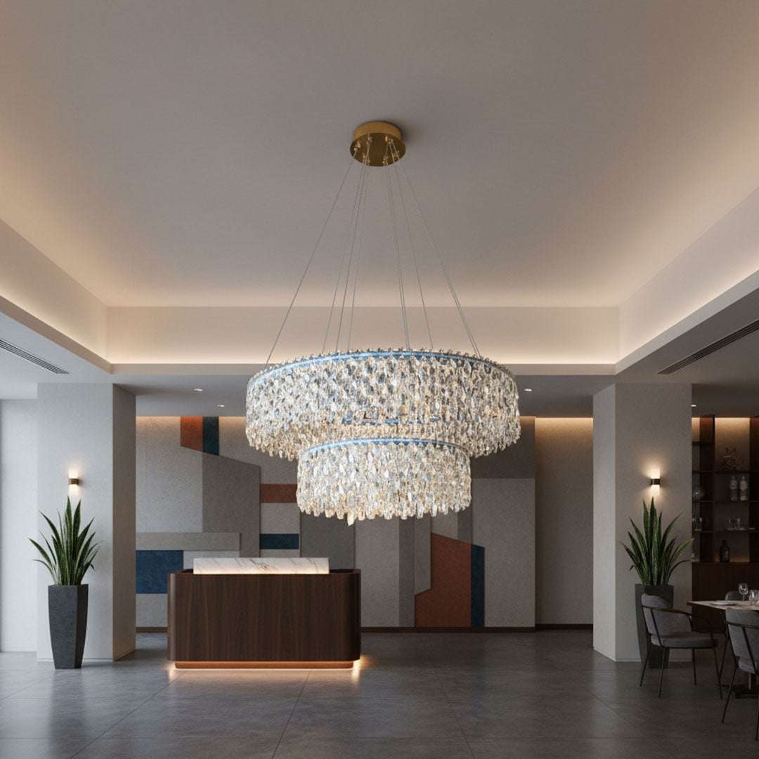 ثريا علاقي كريستال ليد BOQATI-800-500-147W