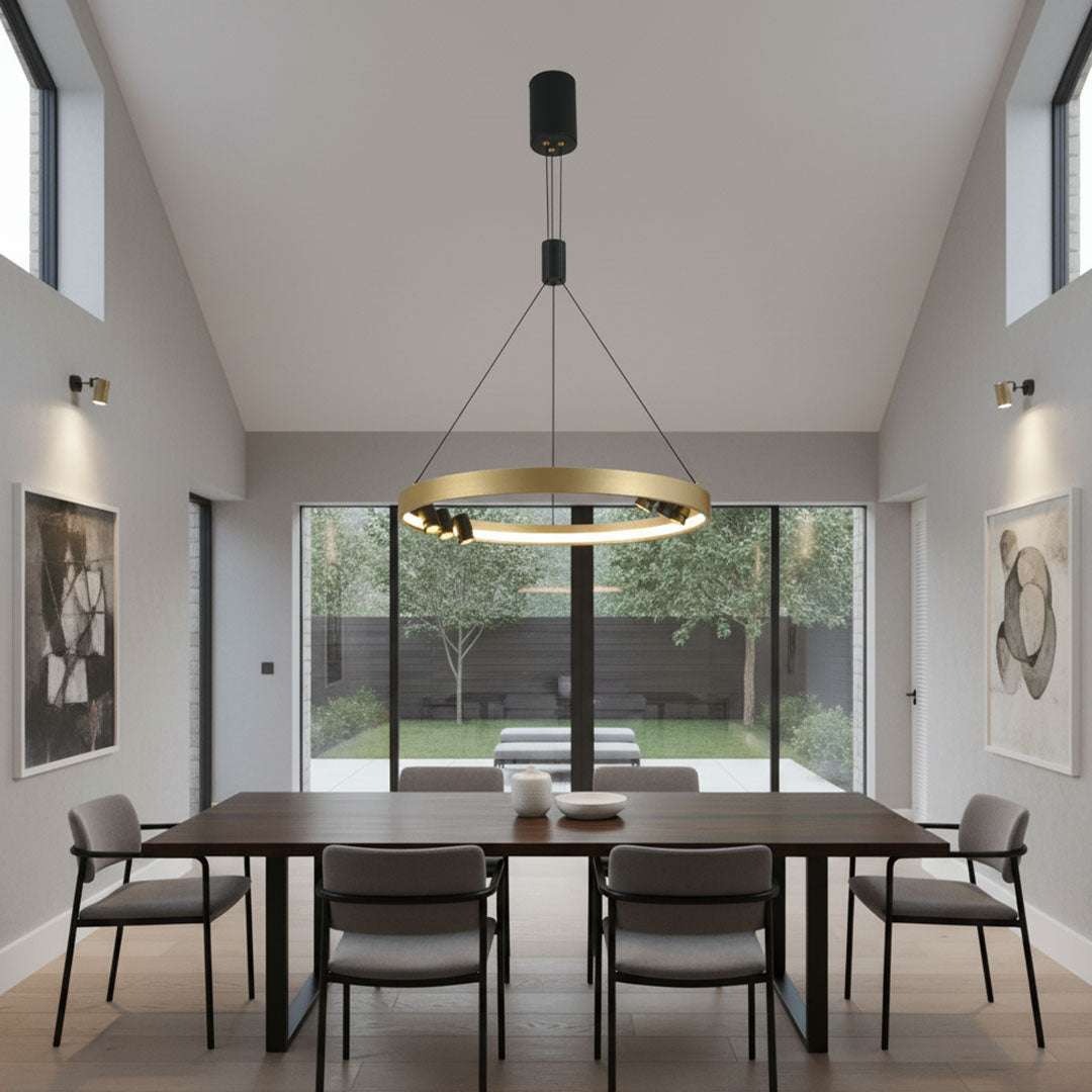 ثريا علاقي LED 60 وات ZINSA قطر 800 - إضاءة عصرية موفرة للطاقة