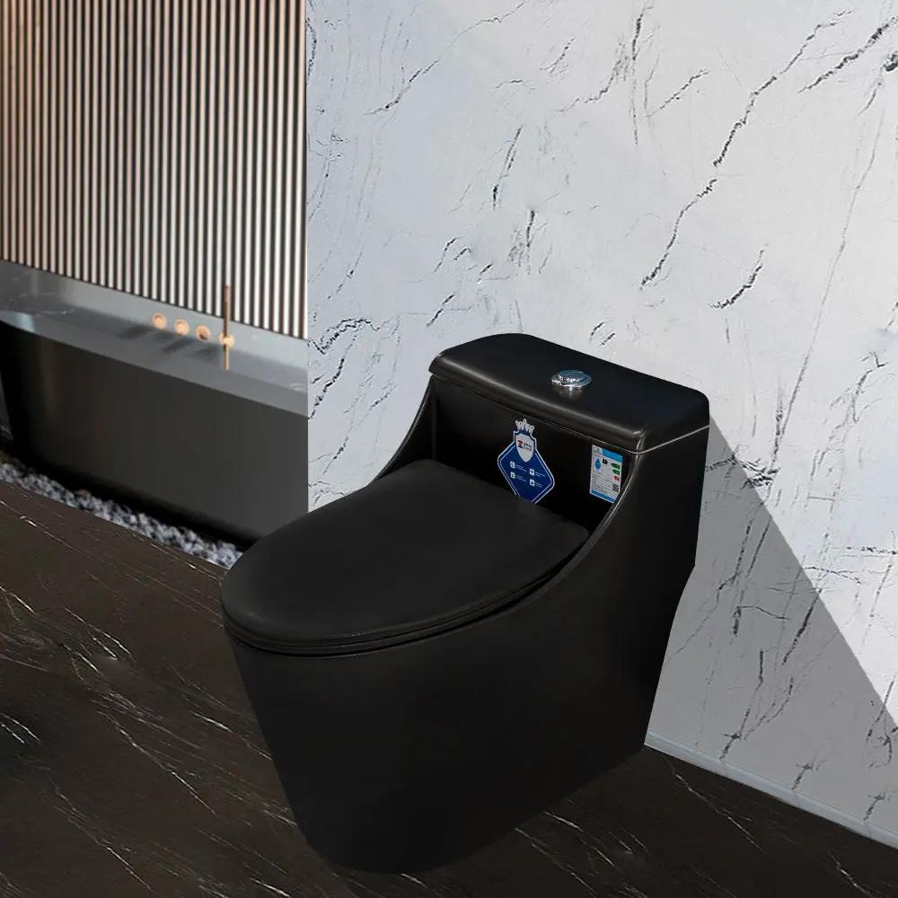 كرسي افرنجي  أسود صرف تورنيدو FLAGON - Zinco