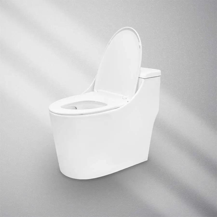 كرسي افرنجي ابيض صرف تورنيدو FLAGON - Zinco