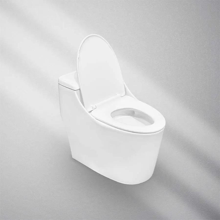 كرسي افرنجي ابيض صرف تورنيدو FLAGON - Zinco