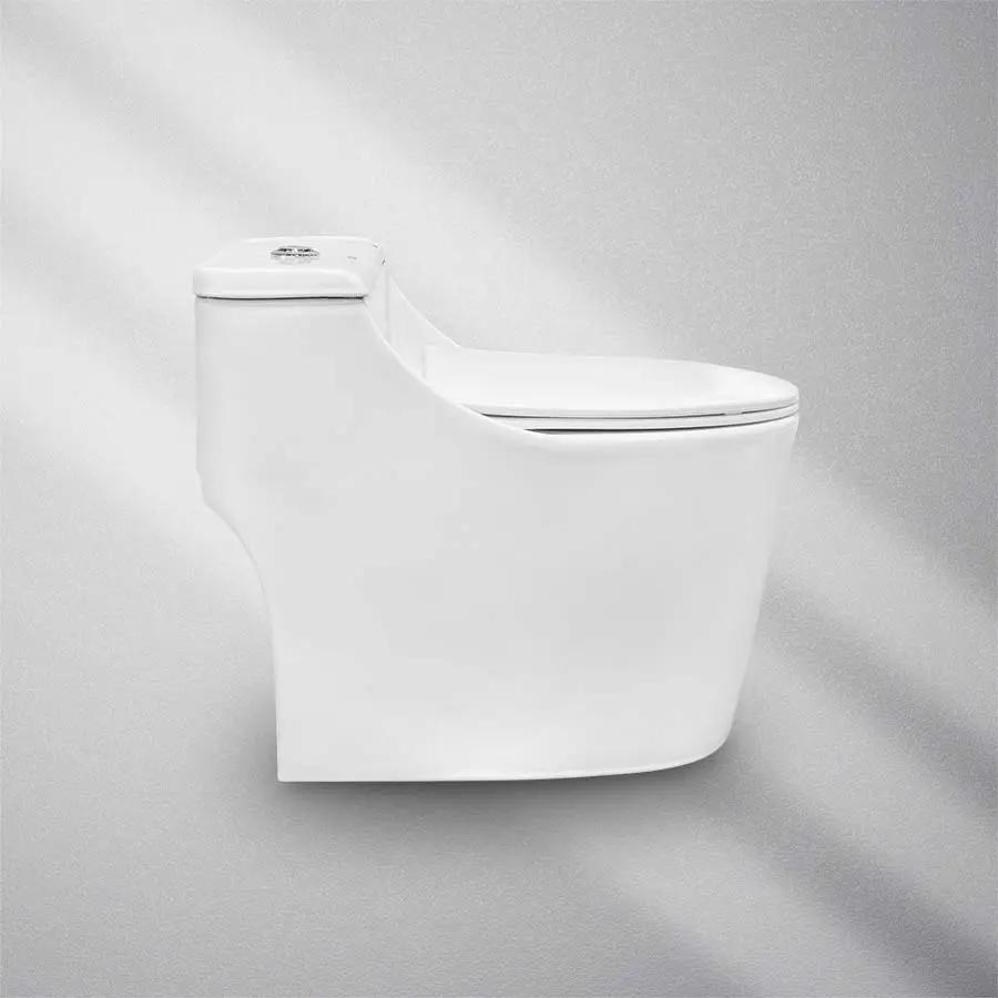 كرسي افرنجي ابيض صرف تورنيدو FLAGON - Zinco