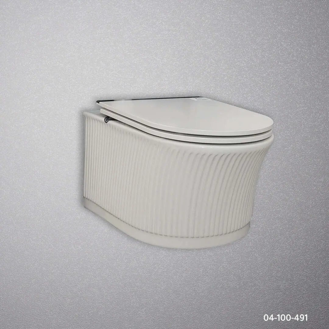 كرسي افرنجي جداري ابيض ZINCO - Zinco