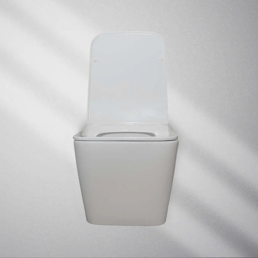 كرسي افرنجي جداري ابيض FLAGON - Zinco