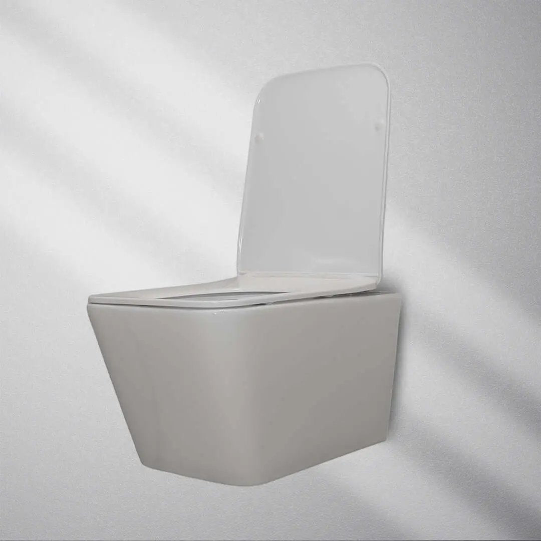 كرسي افرنجي جداري ابيض FLAGON - Zinco