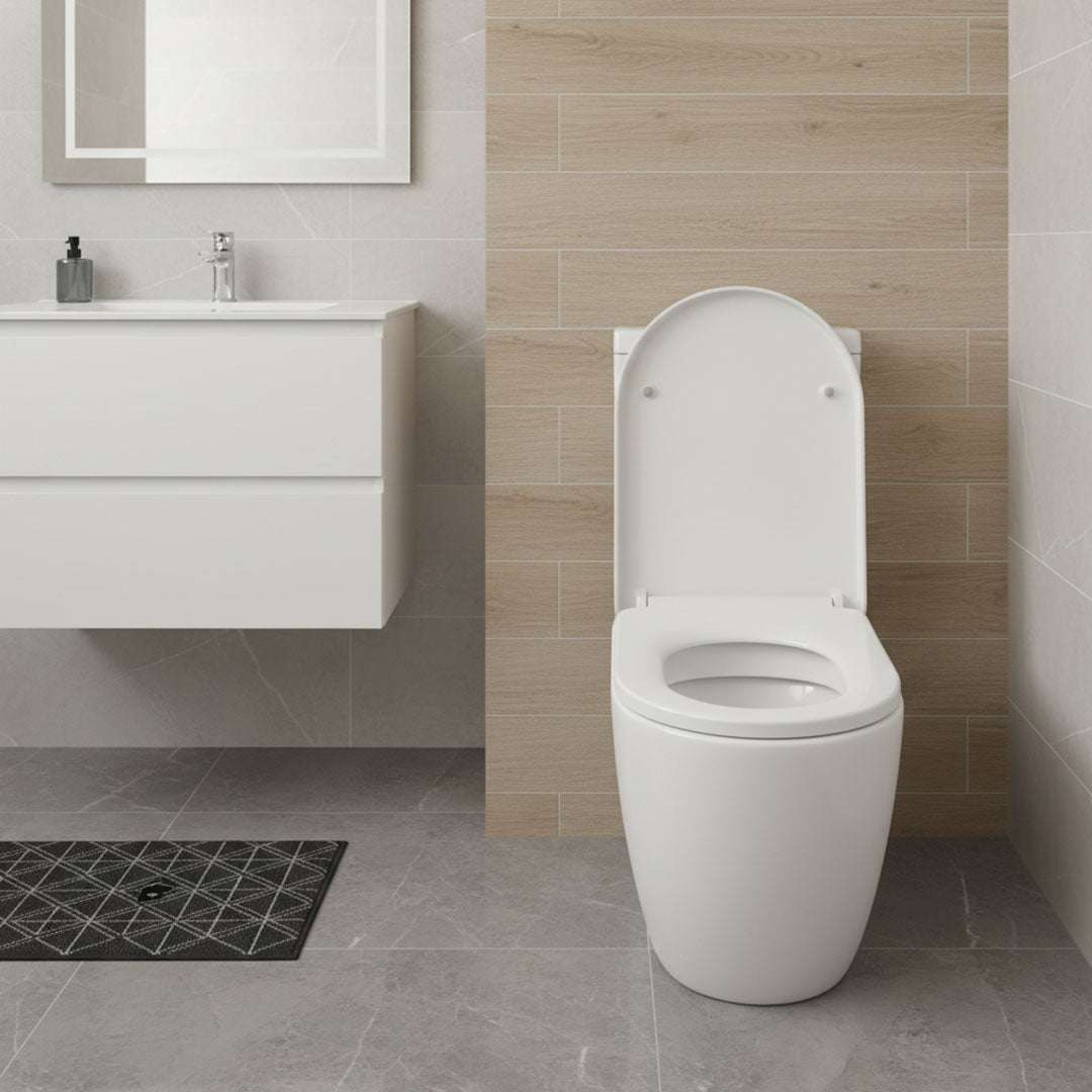 كرسي افرنجي ابيض FLAGON/6299/WH