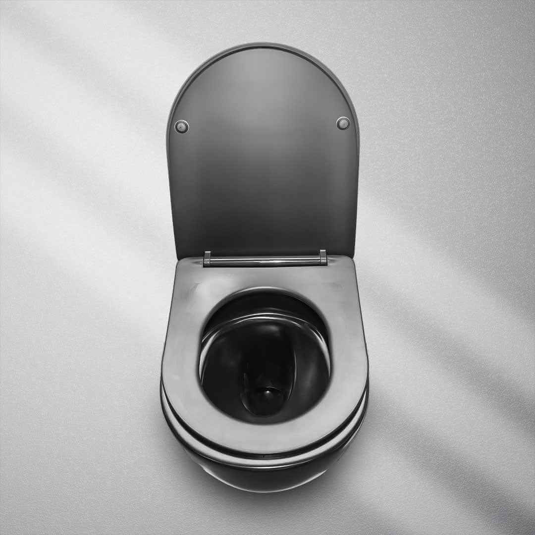 كرسي جداري أسود BOQATI - تصميم عصري وراحة فائقة