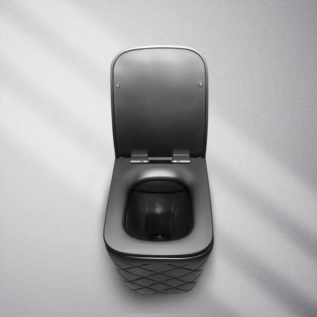 كرسي افرنجي اسود/FLAGON/D-4174W/BK