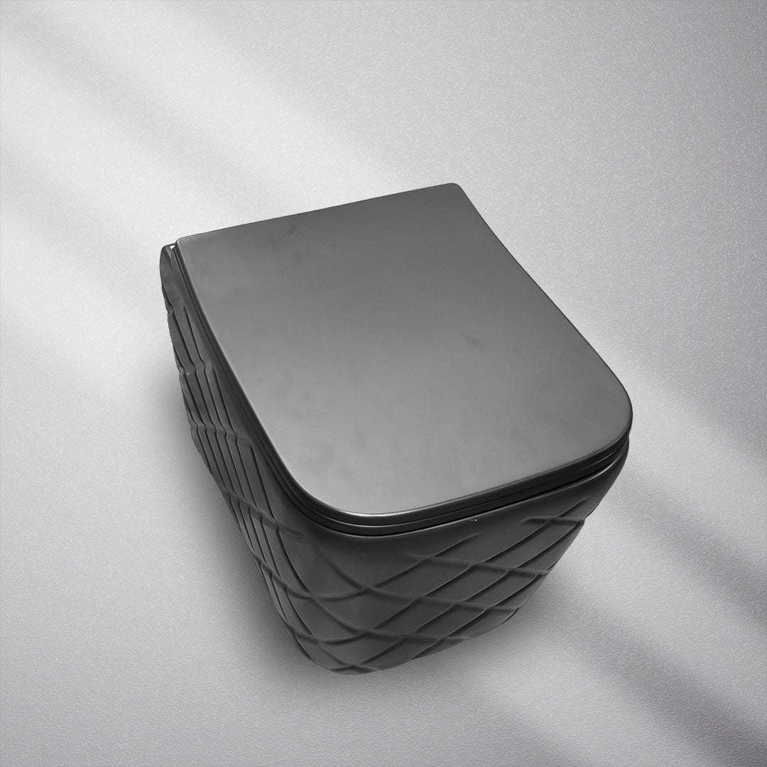 كرسي افرنجي اسود/FLAGON/D-4174W/BK