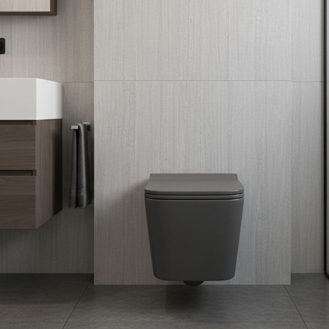 كرسي جداري ZINCO موديل T3210M3 - رمادي