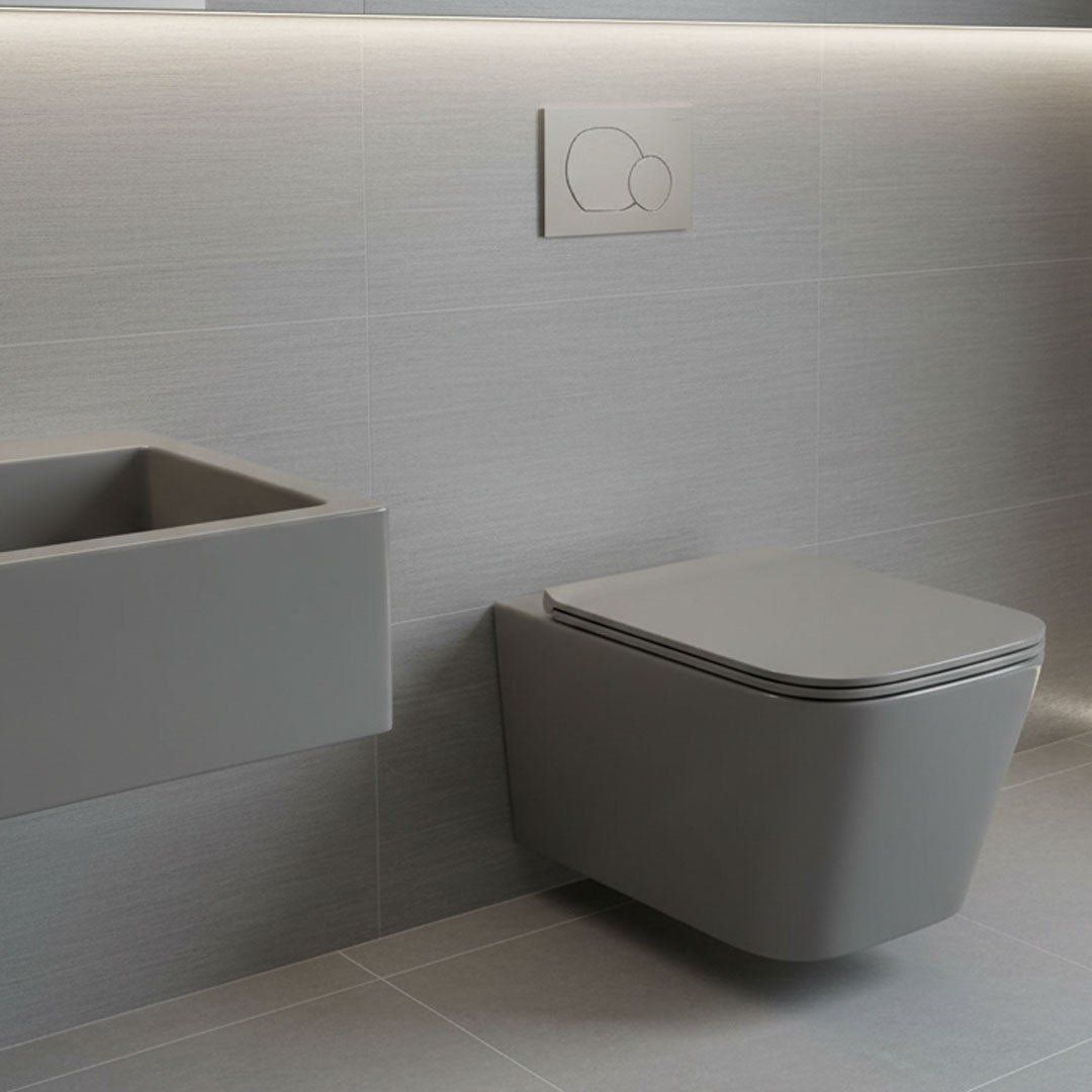 كرسي جداري ZINCO موديل T3210M3 - رمادي