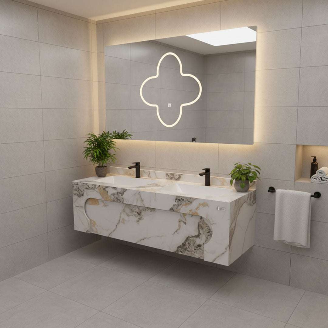 مغسلة حمام بورسلان مرخم Flagon SR-1313 - 120 سم