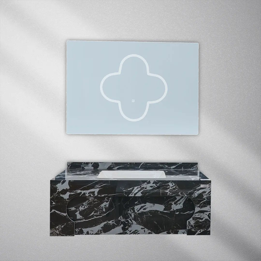 مغسلة  بورسلان 1 حوض فلاجون 100 سم - Zinco