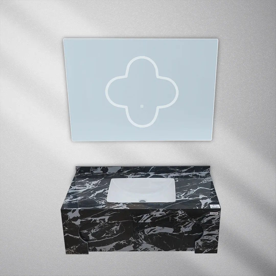 مغسلة  بورسلان 1 حوض فلاجون 100 سم - Zinco