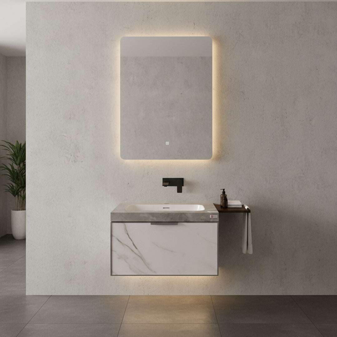 مغسلة بورسلان مرخم BOQATI-60CM