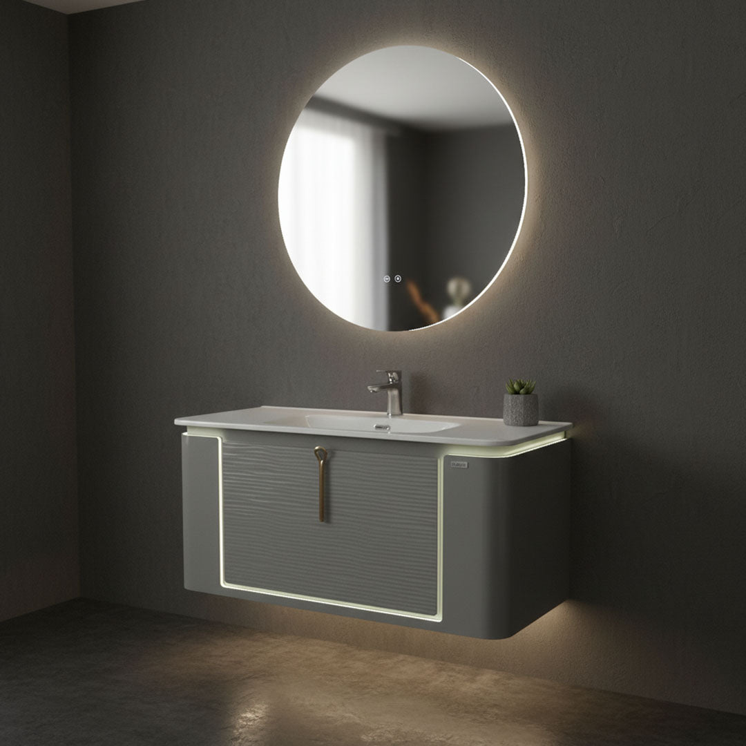 مغسلة حمام بلي وود Flagon P2408 - 100 سم