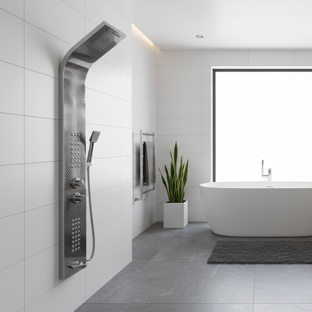 دش مخفي كروم BOQATI SK-8019 | تصميم عصري فاخر