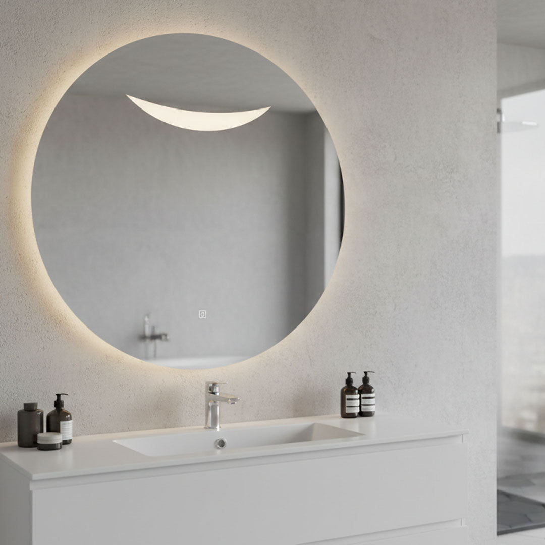 مرايا حمام مع إضاءة LED 70 سم BOQATI موديل 2054