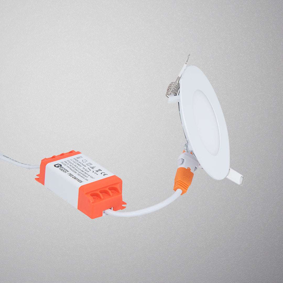 كشاف سبوت بنل 3 وات بوقاتي B.G موديل P5001R  ابيض صيني