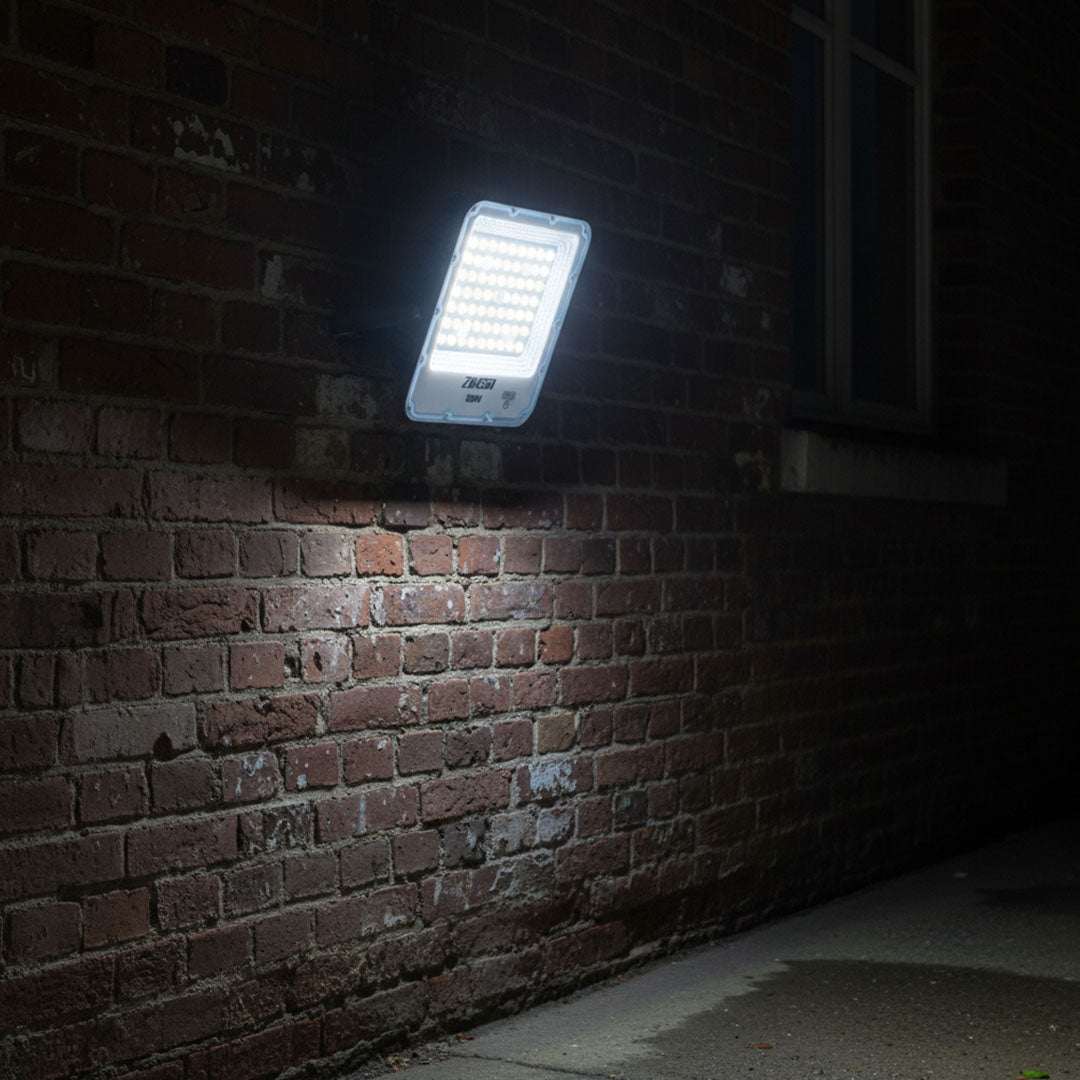 كشاف خارجي ليد متحرك 50 وات ZINSA - 4000K أبيض دافئ