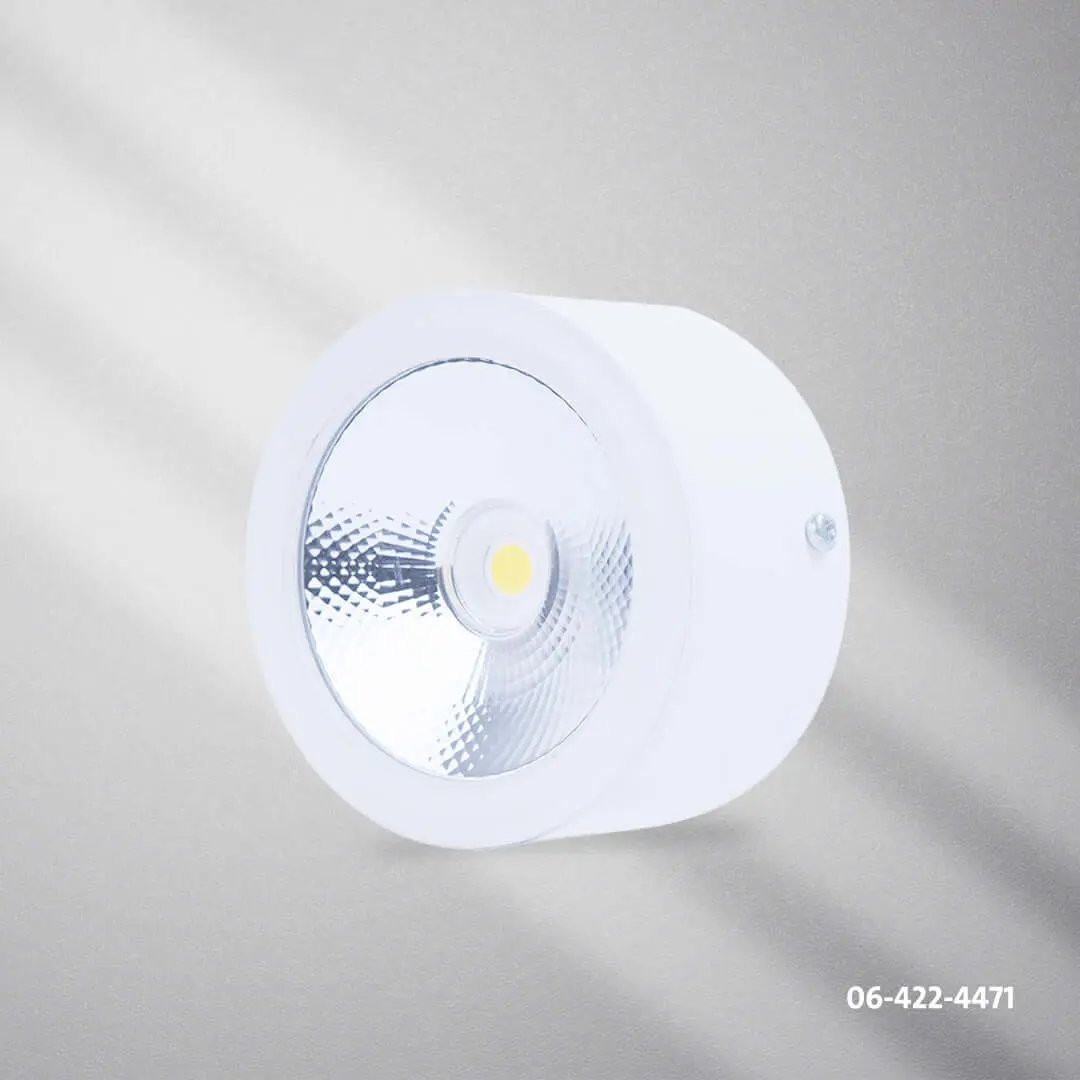 كشاف داون لايت برميل 7وات شمسي ZINCO - Zinco