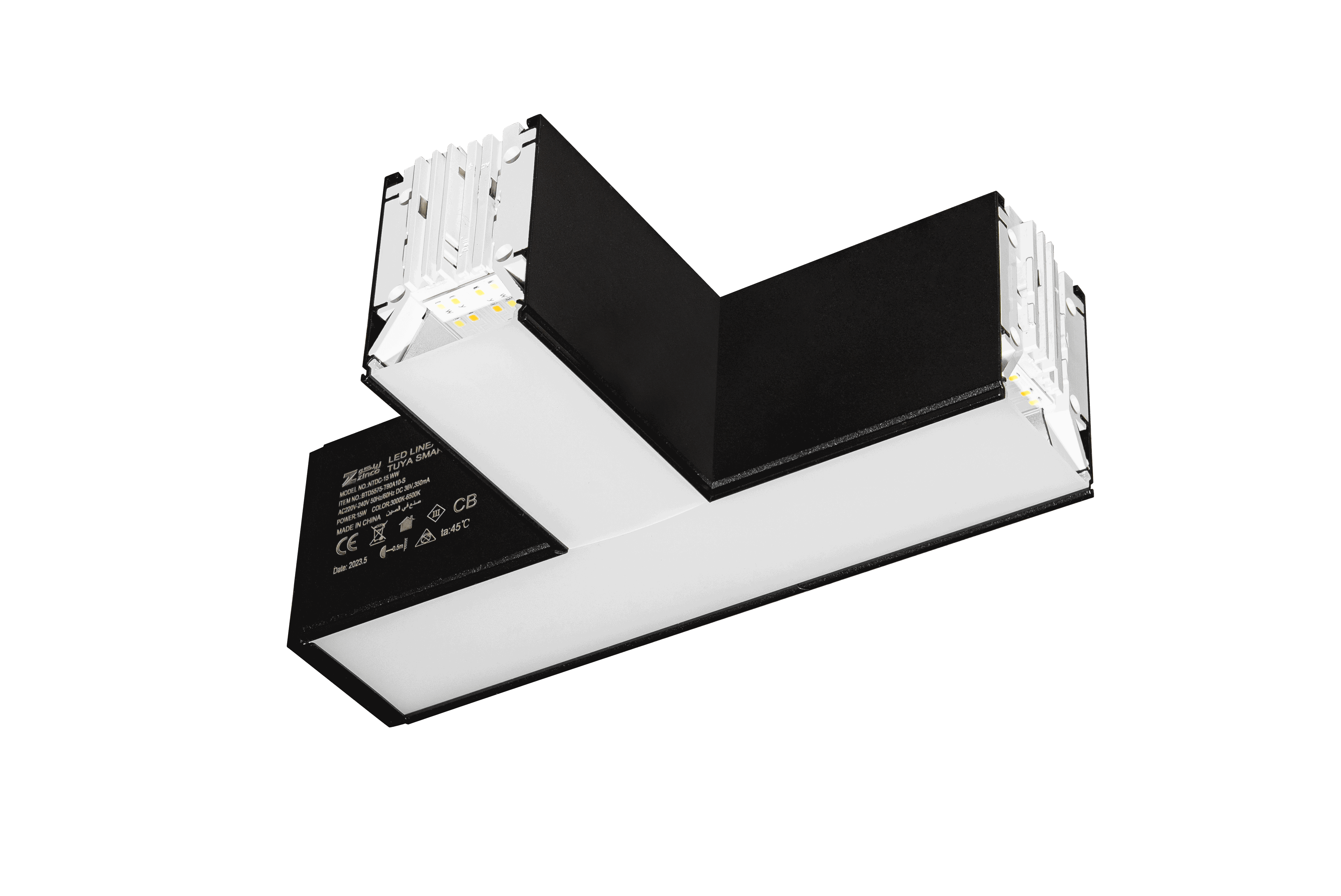 لينير ليد لايت اصفر+ابيض24x15 15Wزينكو م.BTD5575-T90A10