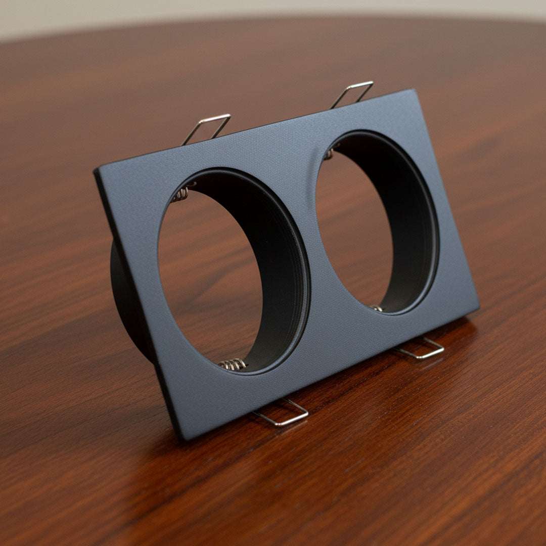 فريم مجوز مربع ألمنيوم أسود ZINCO موديل H601-2