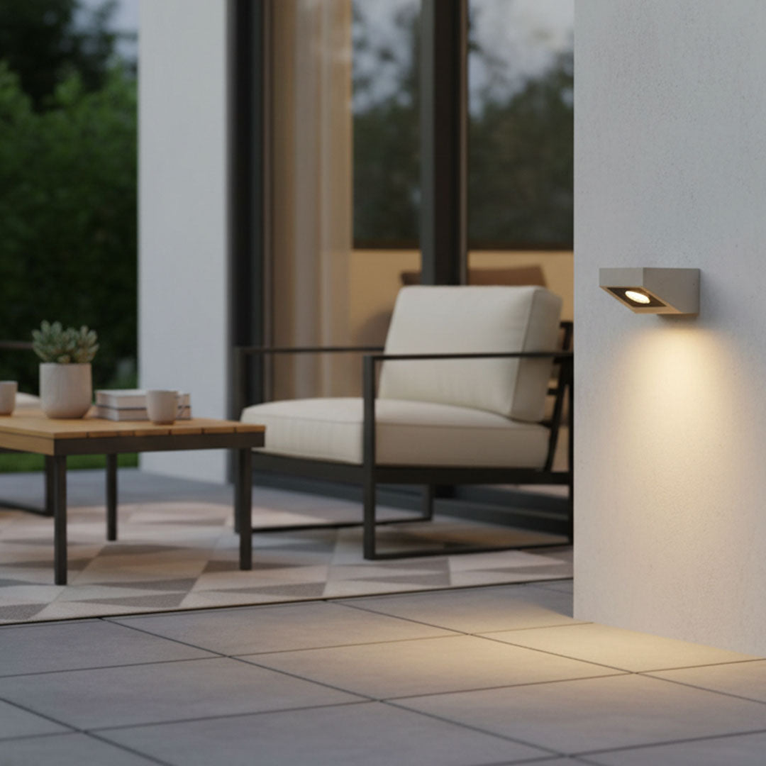 كشاف جداري خارجي 9 وات ZINSA موديل GWO-8193 - إضاءة دافئة 3000K