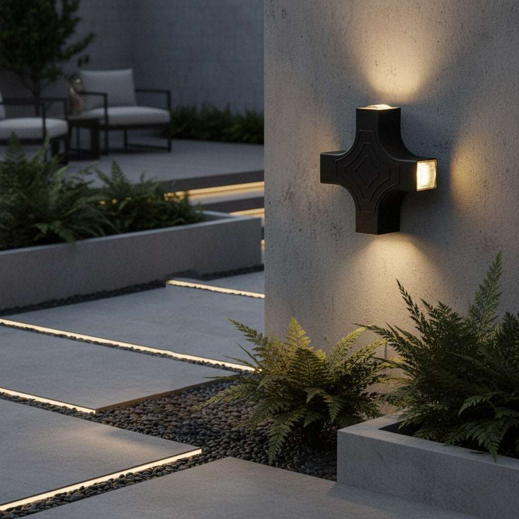 كشاف سلندر ليد 4*3 وات موديل JKF-802 اسود اصفر صيني