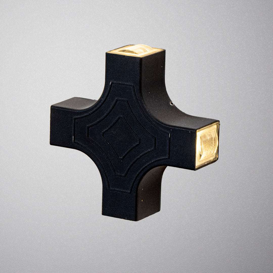 كشاف سلندر ليد 4*3 وات موديل JKF-802 اسود اصفر صيني