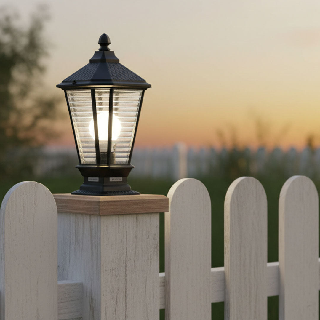 فانوس سور خارجي ZINSA MW357PF(S) - إضاءة حدائق وأسوار