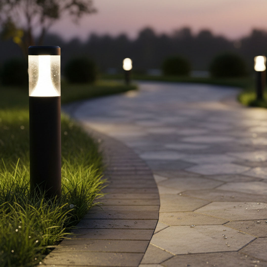 عمود إنارة LED خارجي ZINSA - إضاءة حدائق ومداخل 60 سم - 3000K دافئ