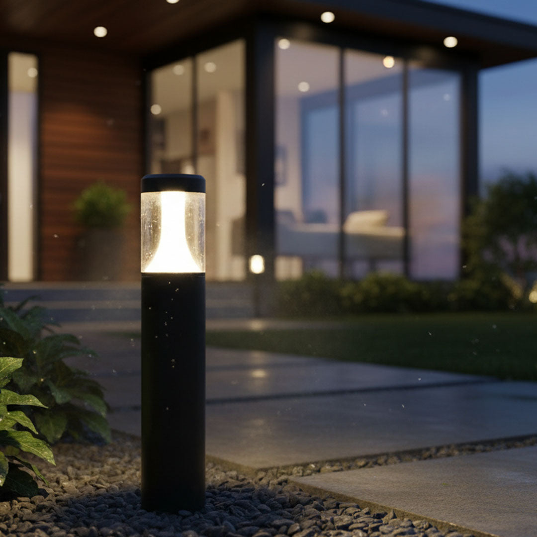 عمود إنارة LED خارجي ZINSA - إضاءة حدائق ومداخل 60 سم - 3000K دافئ