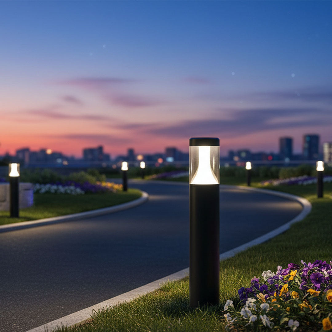 عمود إنارة LED خارجي ZINSA - إضاءة حدائق ومداخل 60 سم - 3000K دافئ